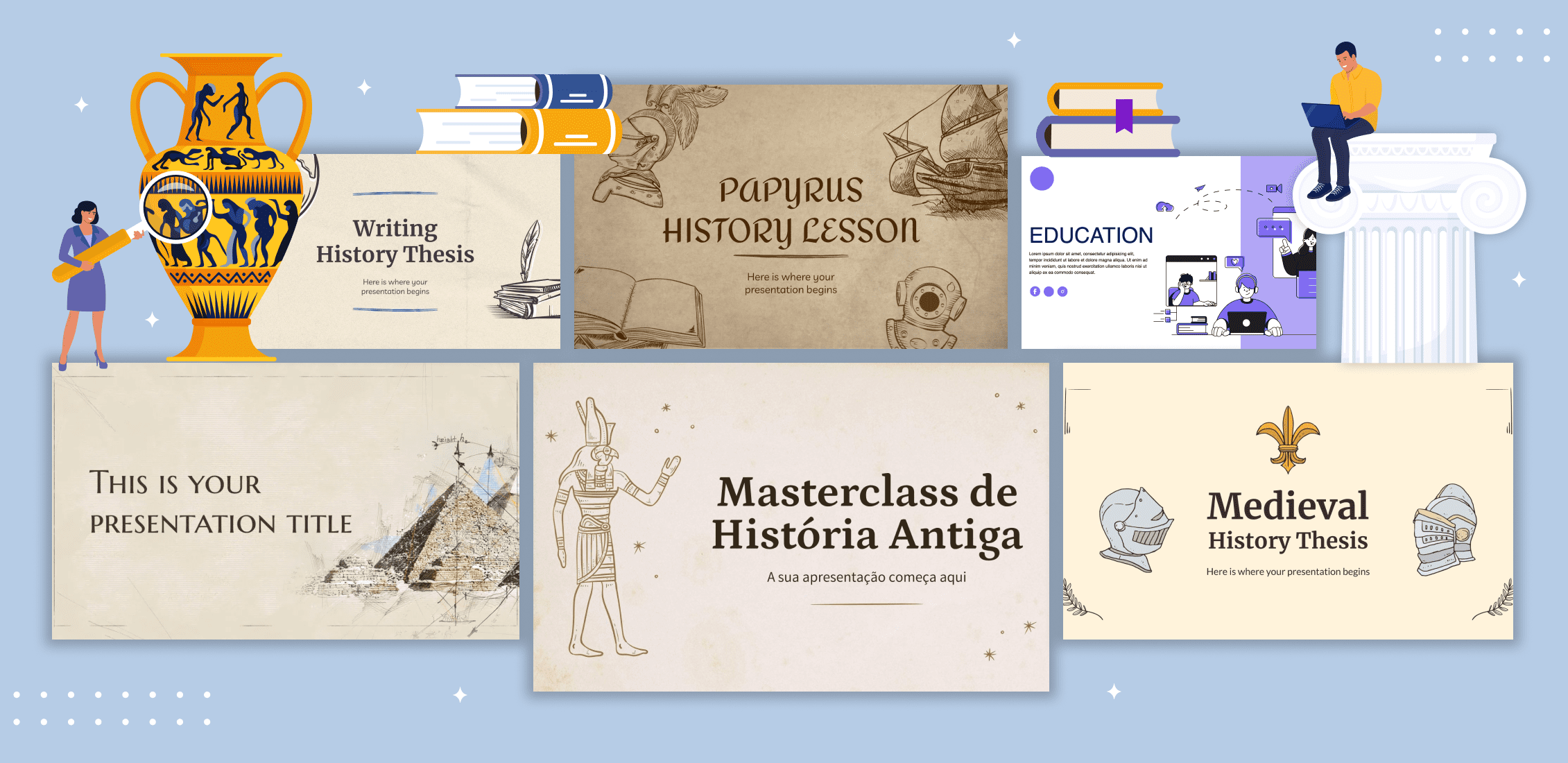 best history themed google slides templates 217.