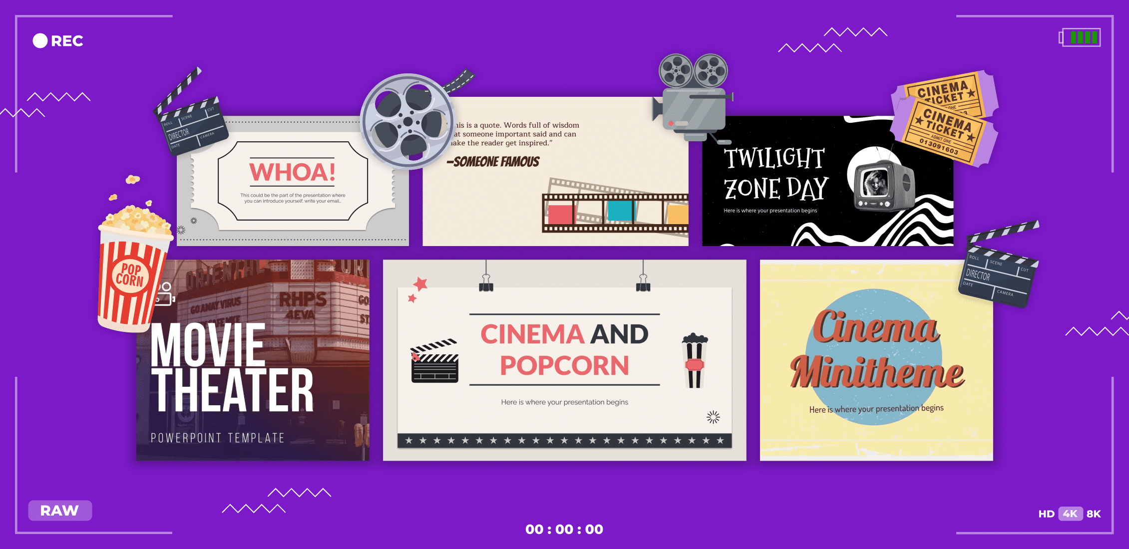 movie review template slides