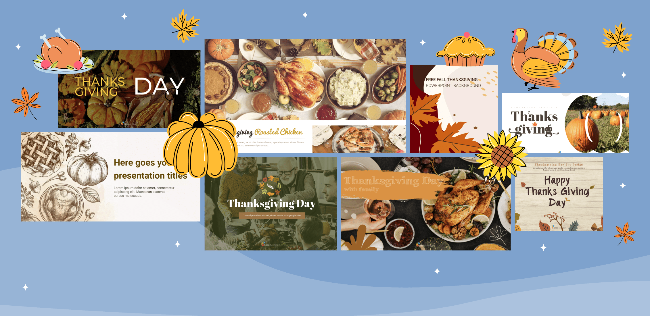 best thanksgiving presentation templates.