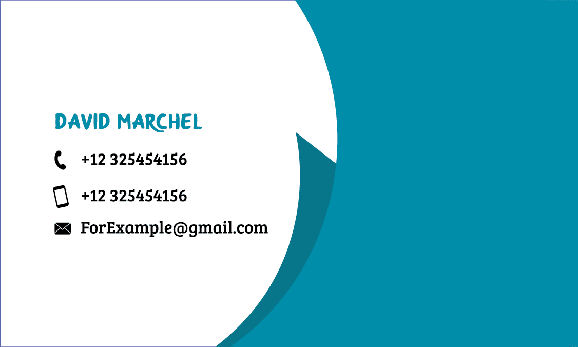 Business Card Template Only $4 With Bleed pinterest image.