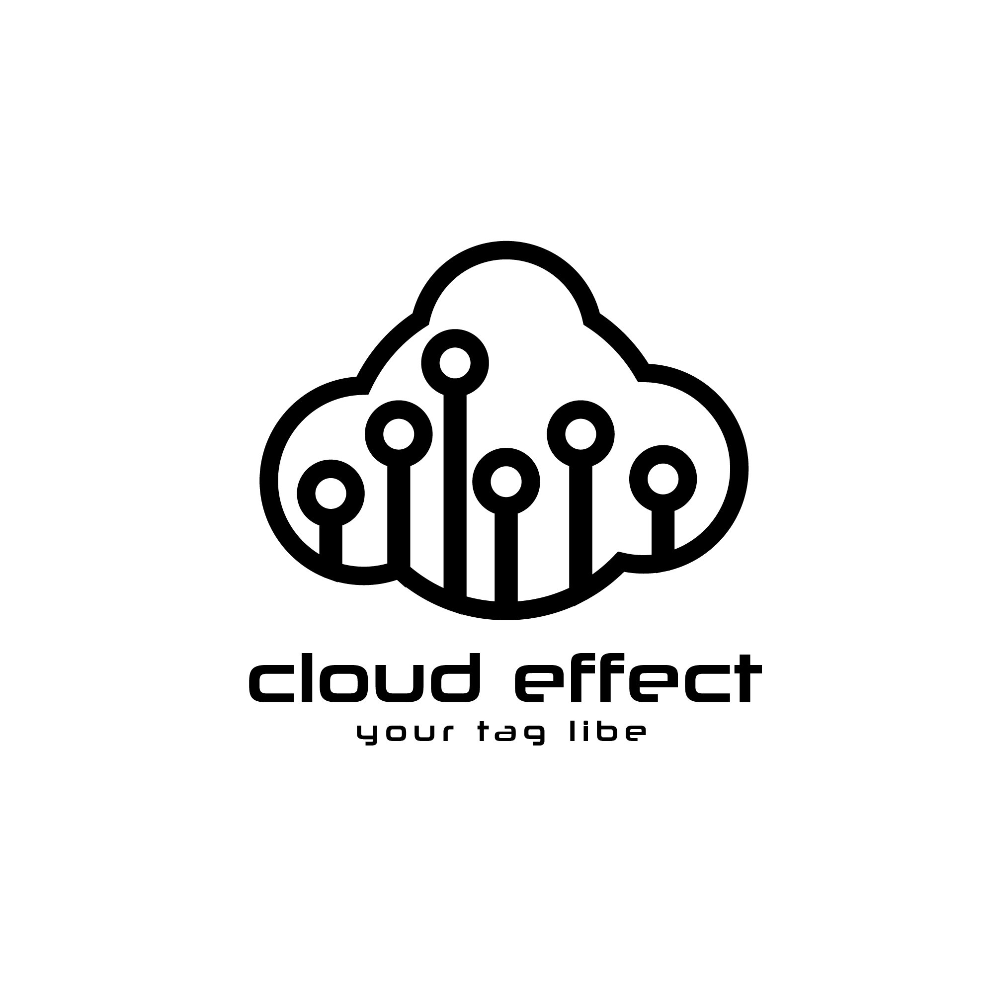 Cloud Effect Logo preview image.