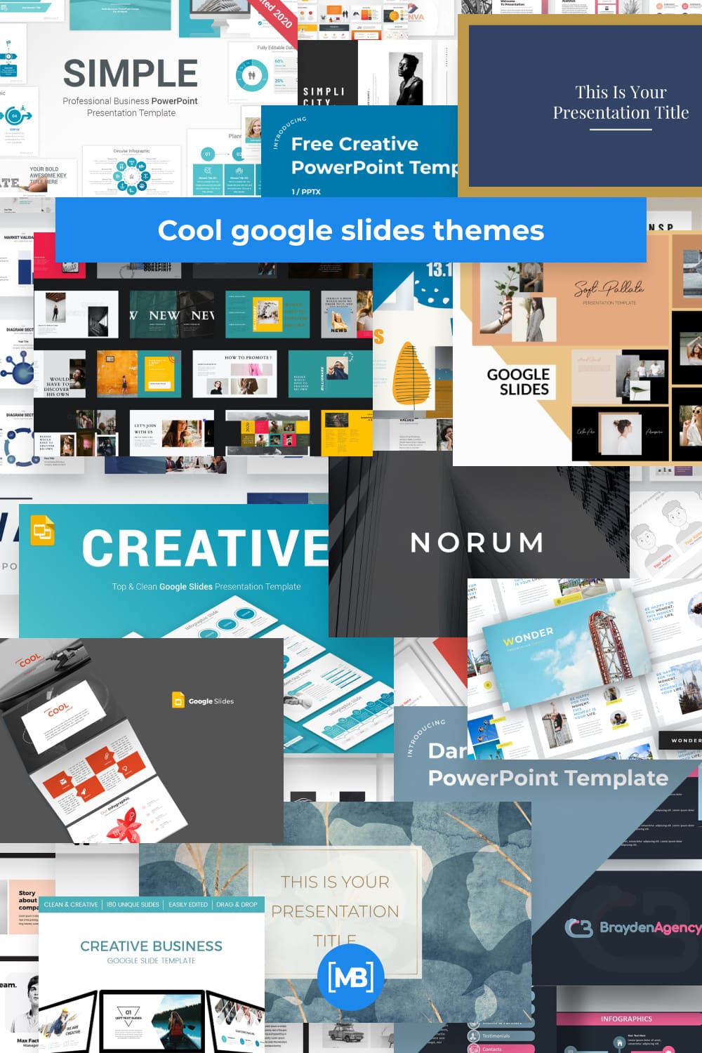Cool Google Slides Themes - Pinterest.
