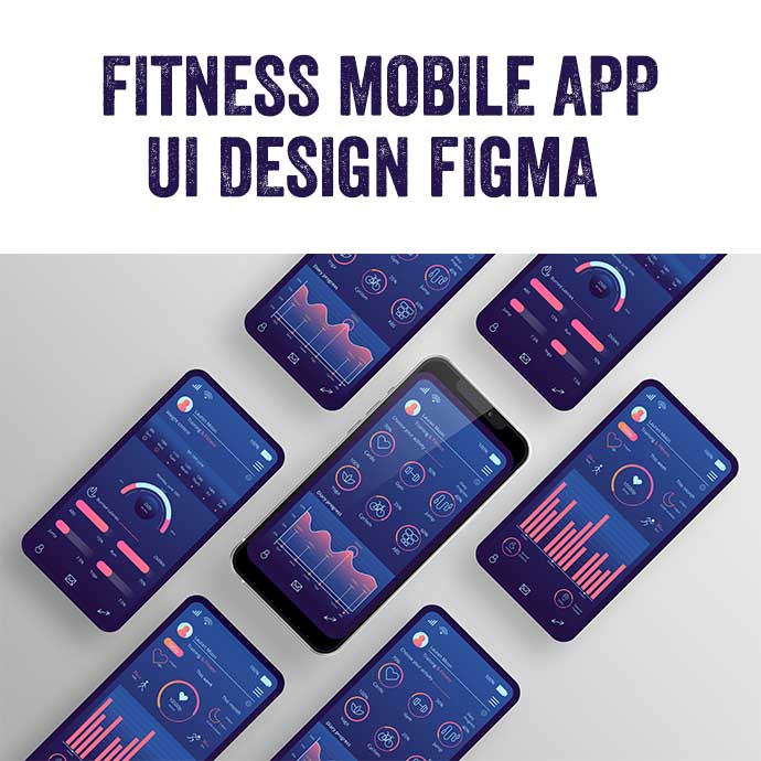 Fitness Mobile App UI Design Figma.