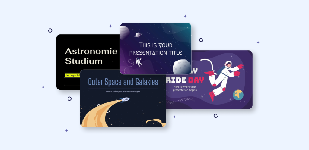 space powerpoint template 237.