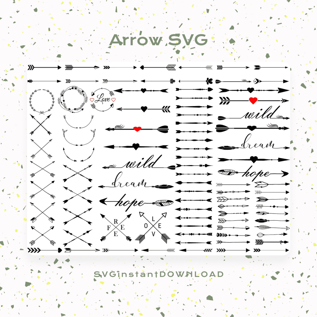 Arrow SVG Files image.