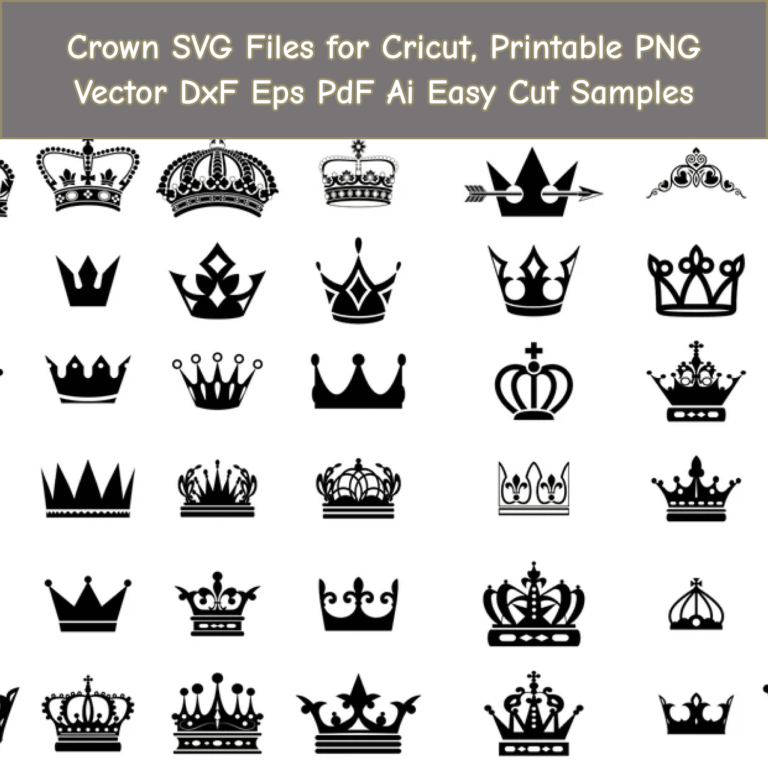 Princess Crown Svg Bundle – Masterbundles