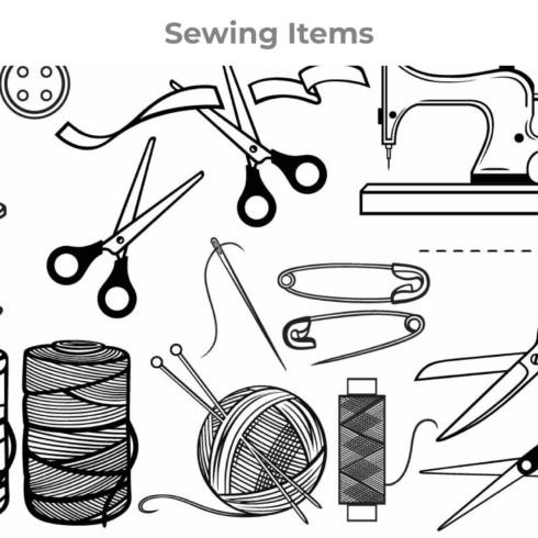 Sewing Items main cover.