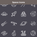 Space Icons main cover.