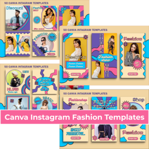 Canva Instagram Fashion Templates – MasterBundles