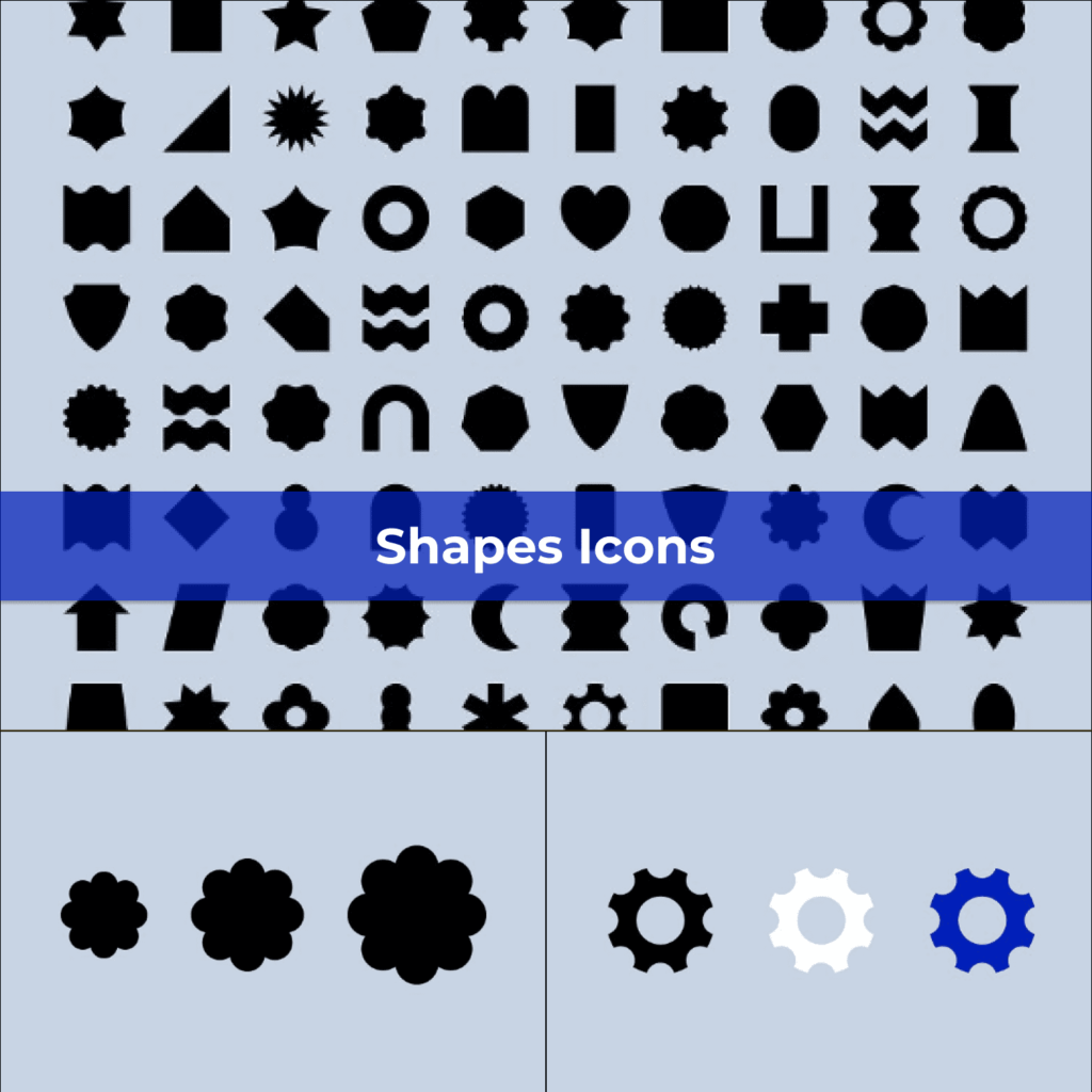 Shapes Icons – MasterBundles