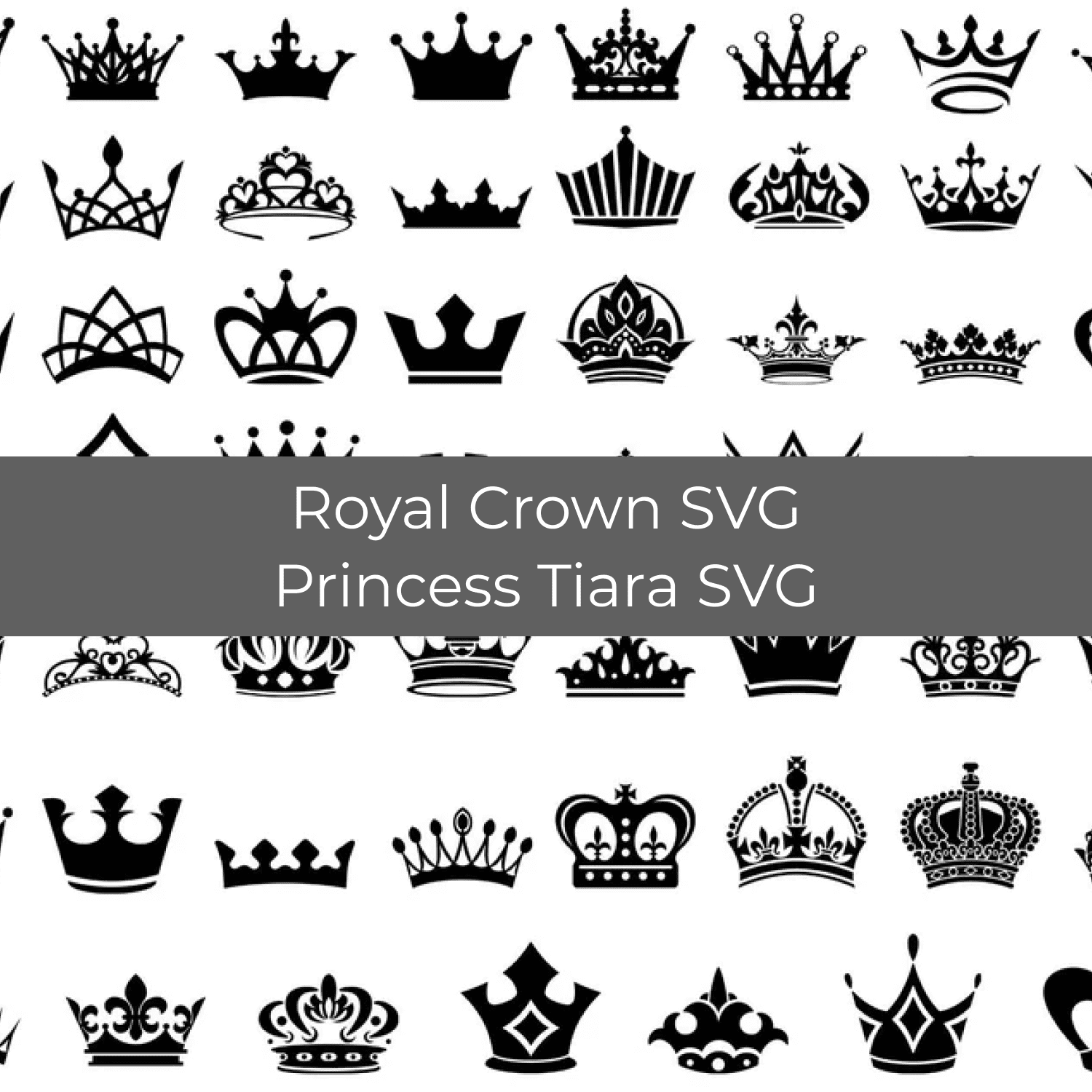 Queen Crown SVG Files image.