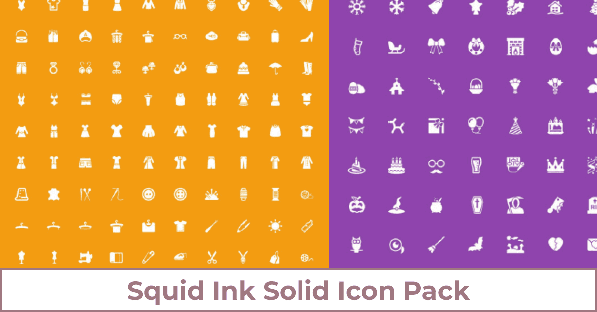 Bright solid icons.