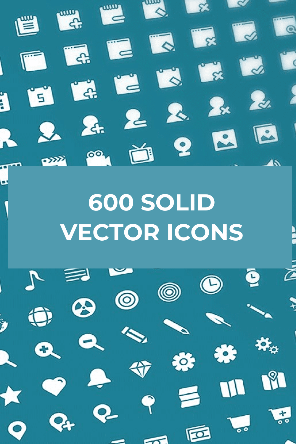600 Solid Vector Icons Pinterest.