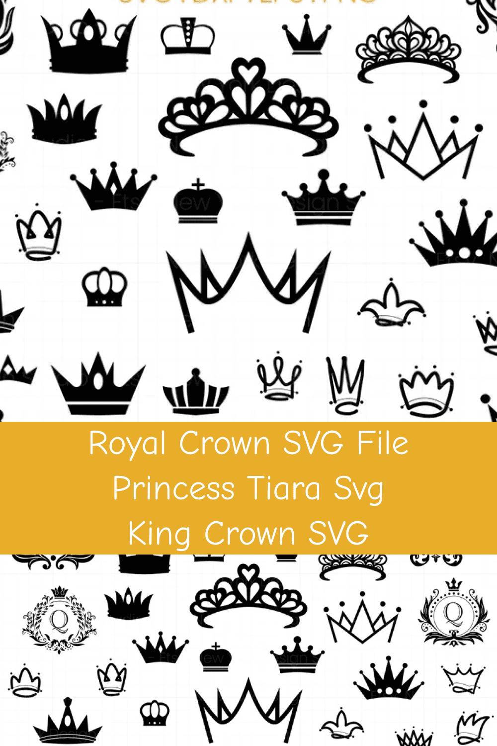 Big variety of crowns for real princess.