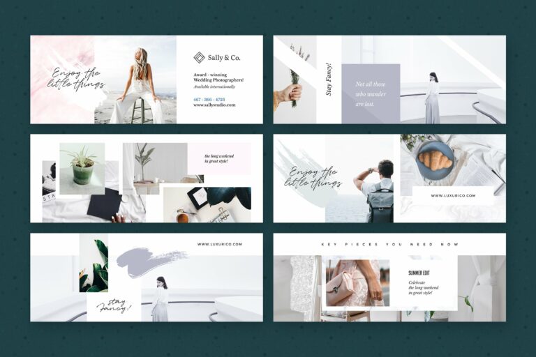 Modern Facebook Cover Pack - Canva – MasterBundles