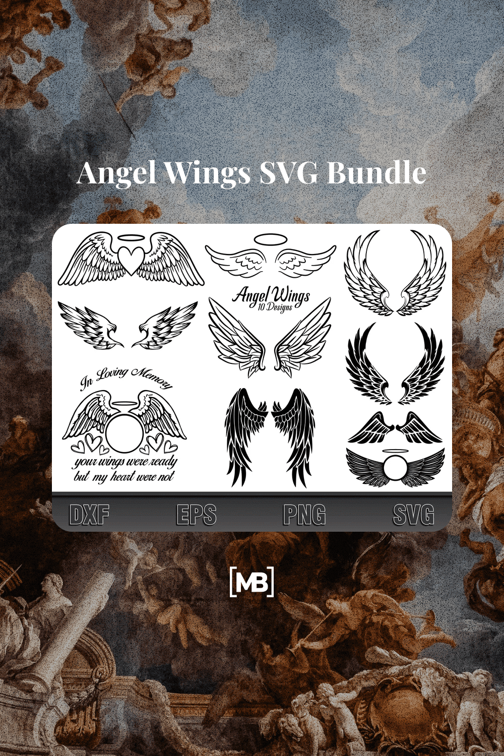 Angel Wings SVG Bundle.
