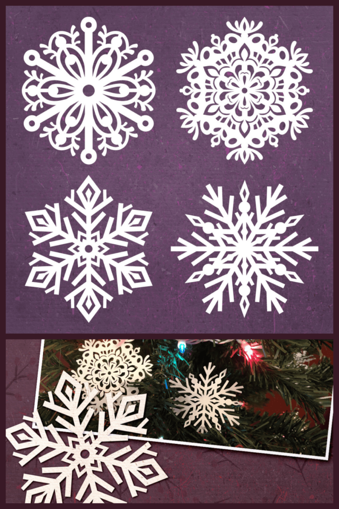15+ Best Snowflakes SVG in 2021: Free and Premium