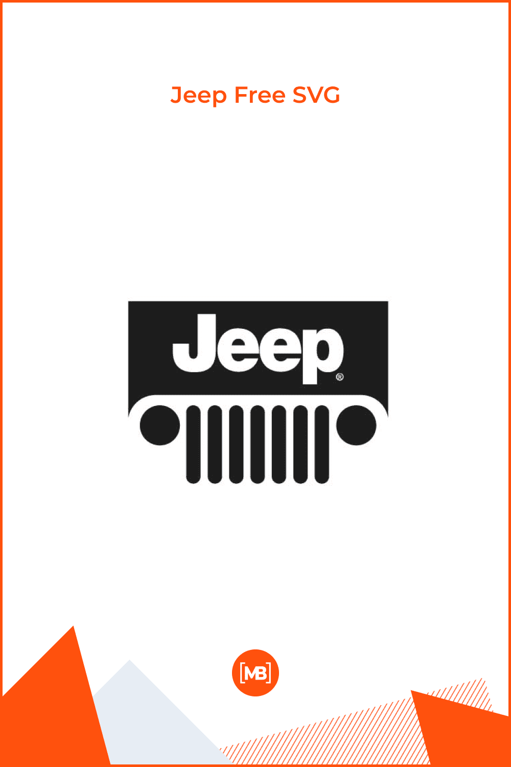 Jeep Free SVG.