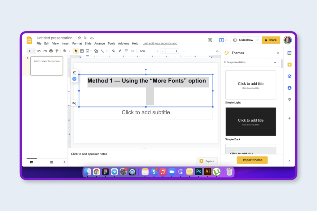 How to Add Fonts to Google Docs and Google Slides