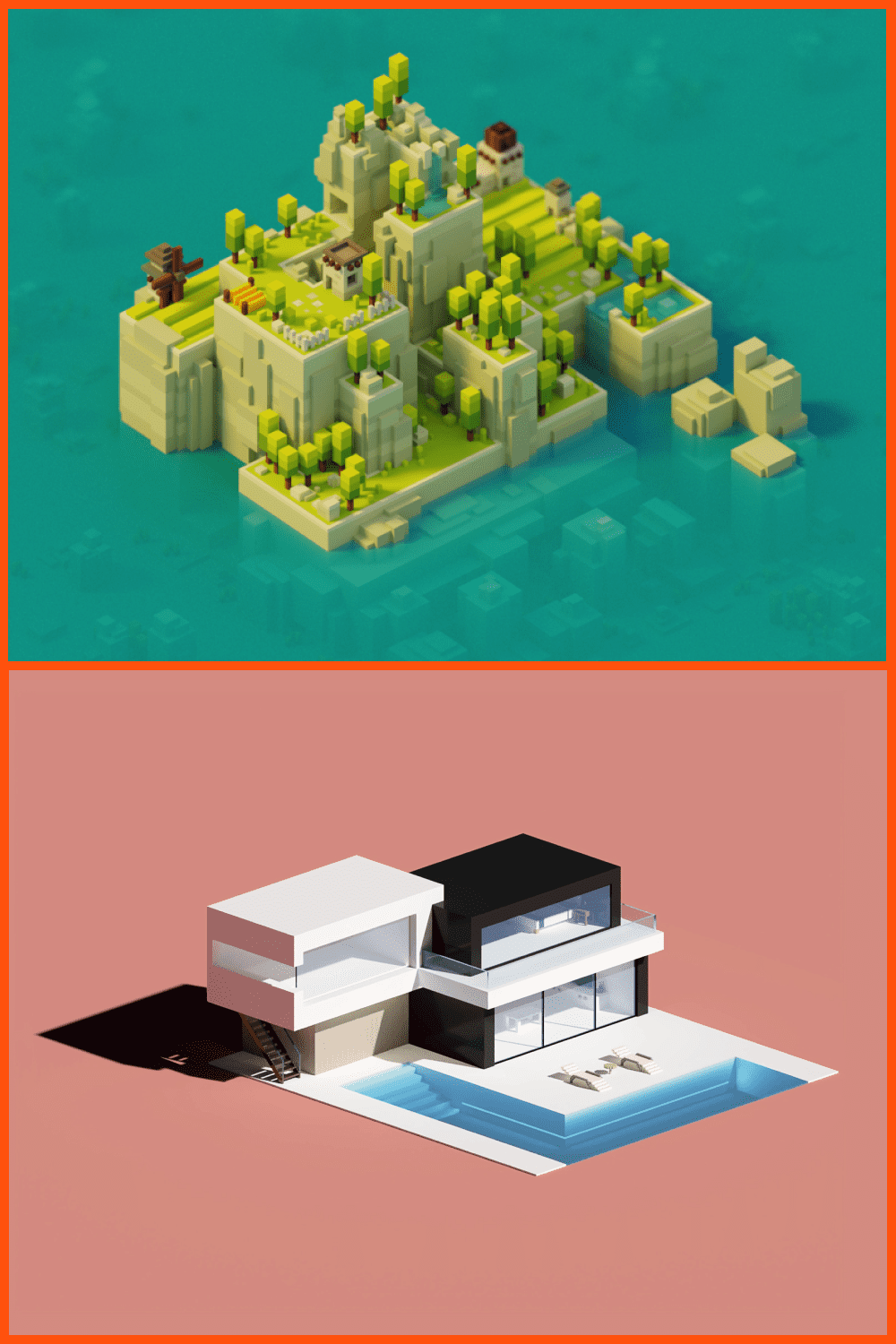 Voxel Art.