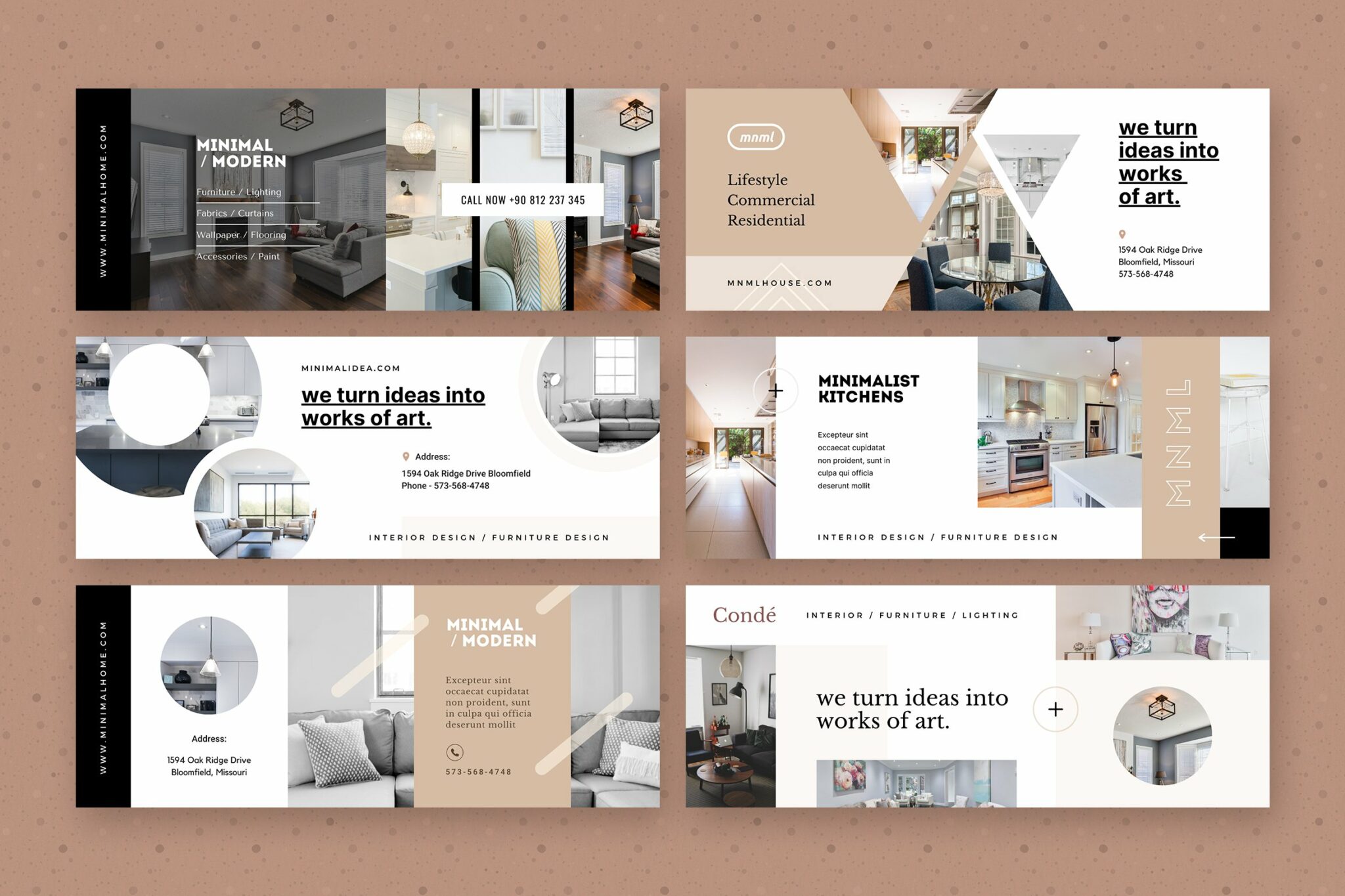 Modern Facebook Cover Pack - Canva – MasterBundles