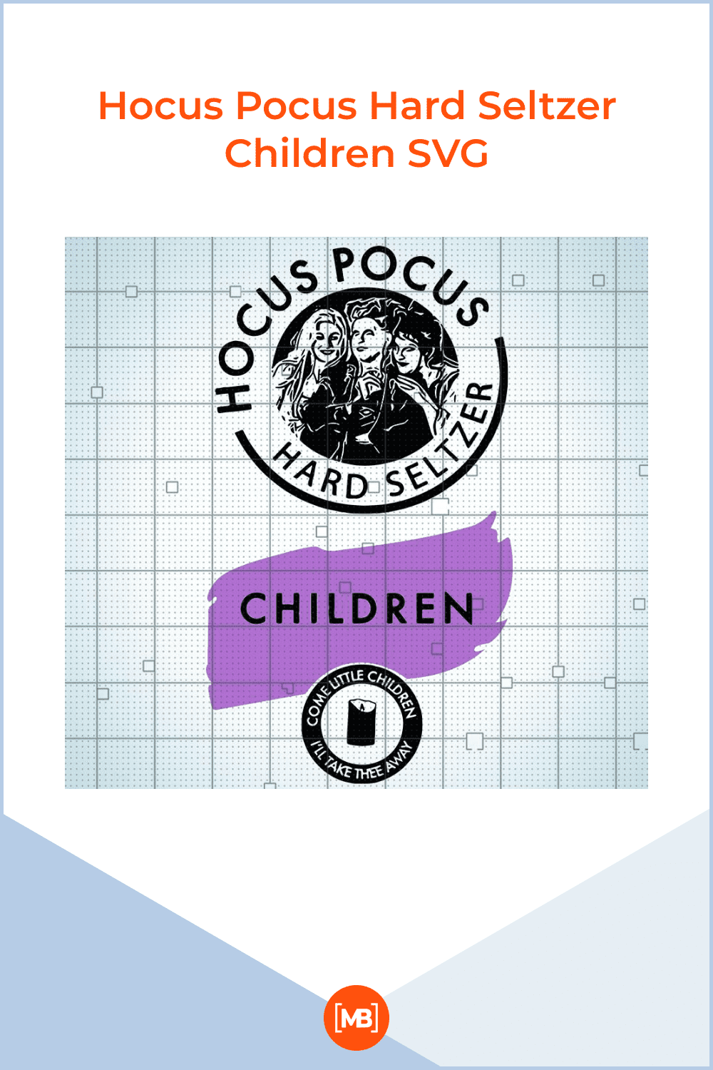 Hocus Pocus Hard Seltzer Children SVG.