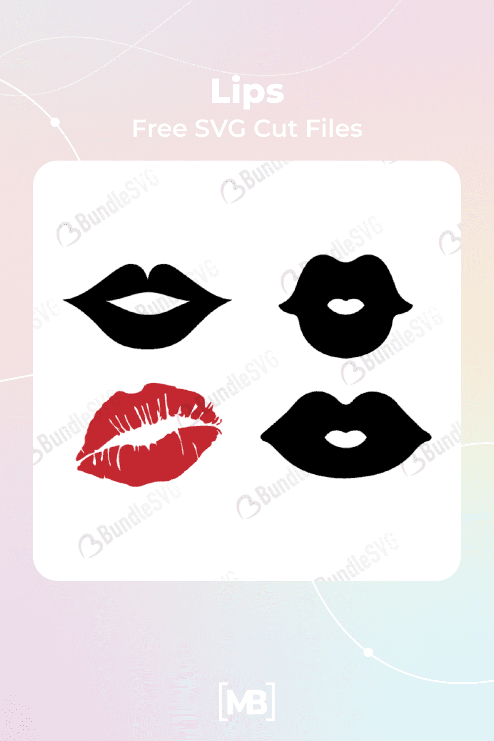 Free Lips SVG Cut Files.