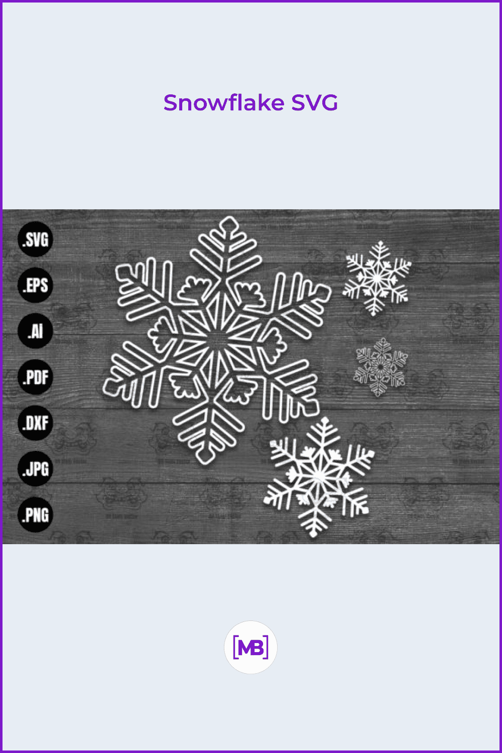 Snowflake SVG.