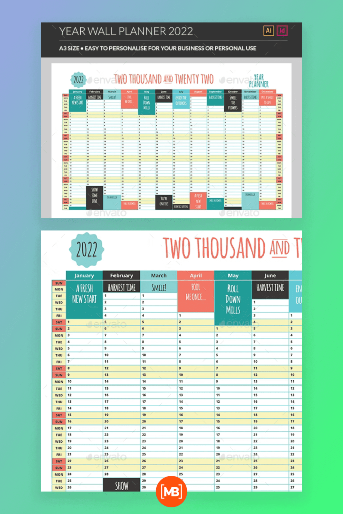 15+ Editable Calendar Templates To Keep Track Of Important Dates and Events