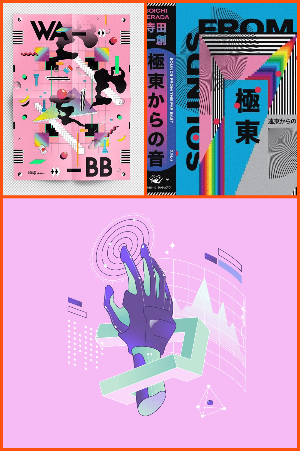 90s Nostalgia Graphic Design Trends.