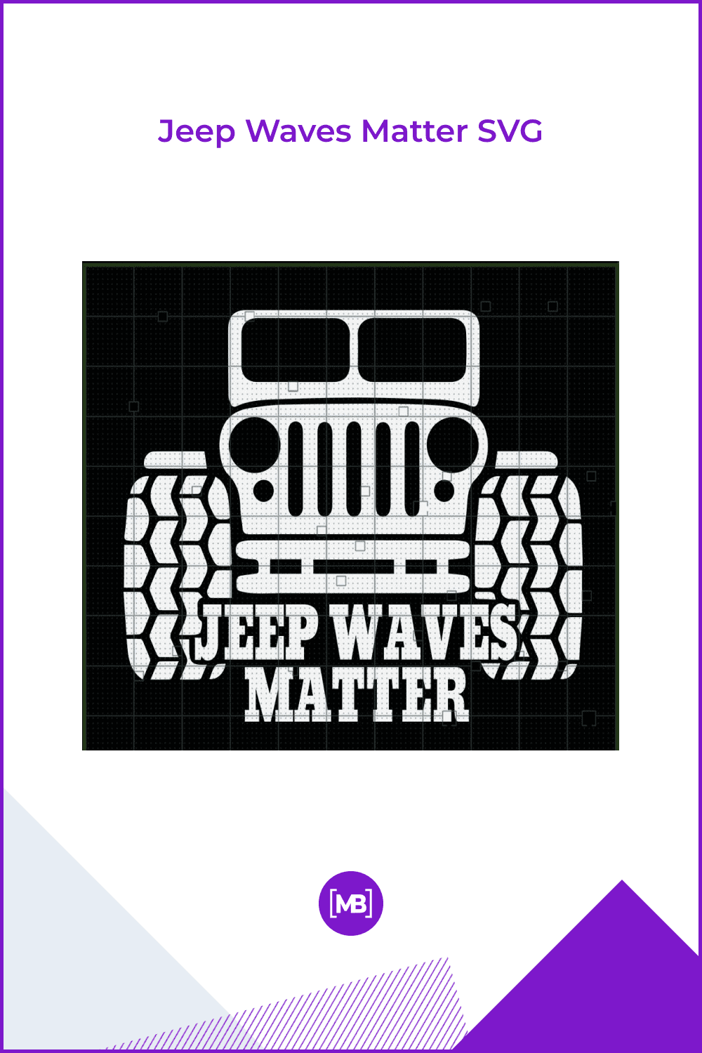 Jeep Waves Matter SVG.