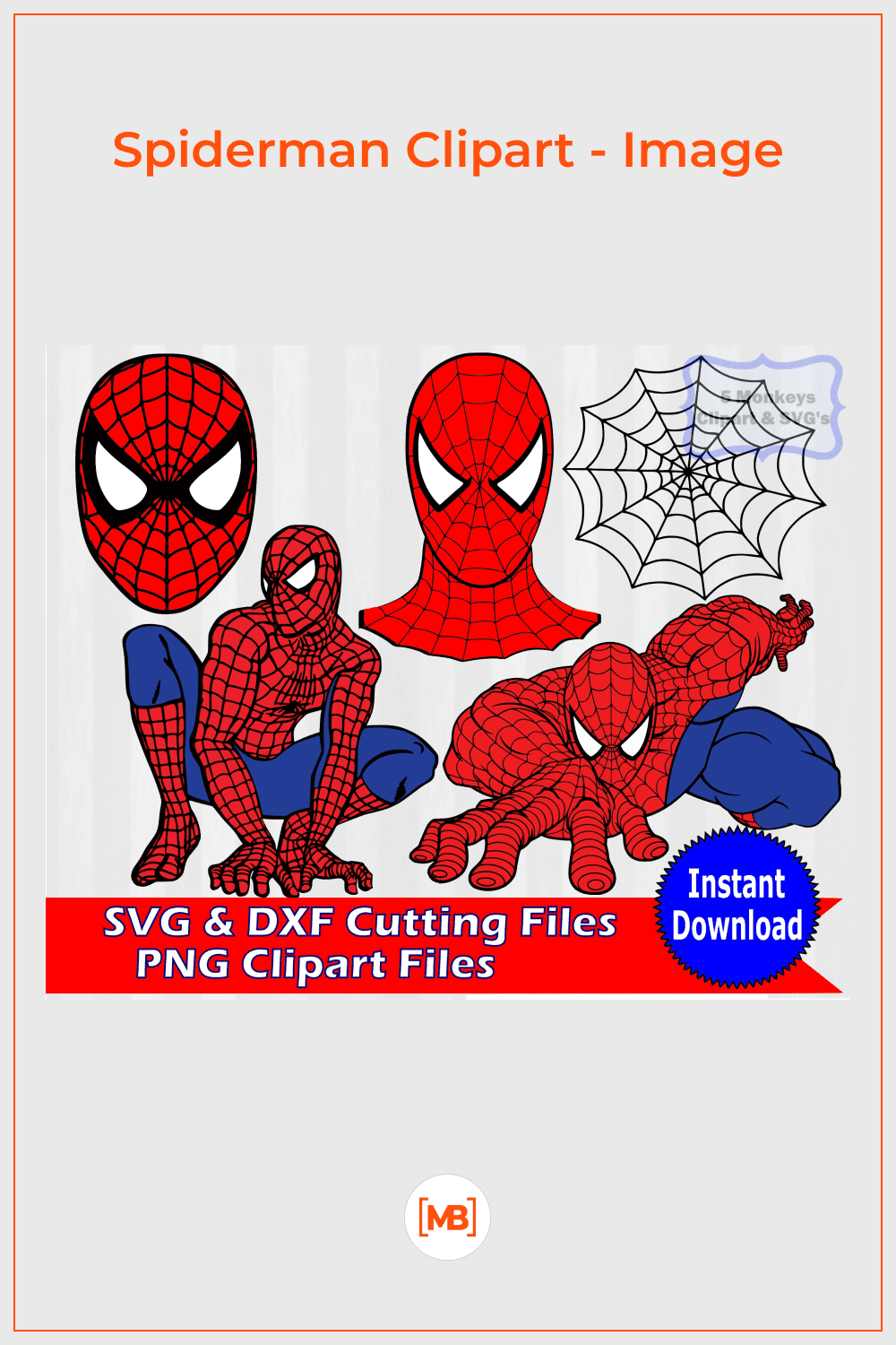 Spiderman Clipart - Image.