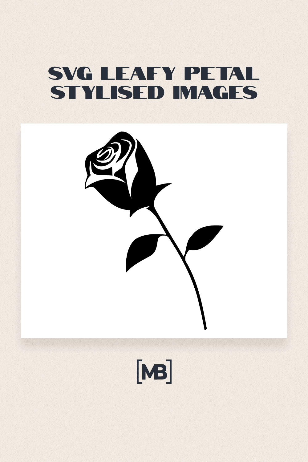 SVG leafy petal stylised images.