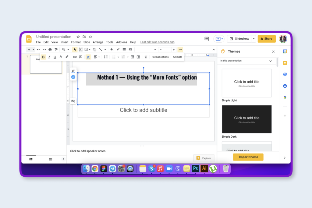 How To Add Fonts To Google Docs And Google Slides