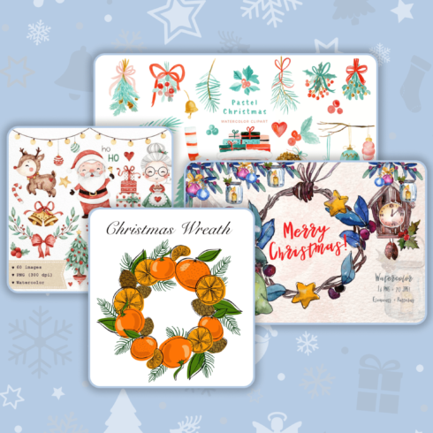 35 merry christmas clipart for 2022 premium free collection.