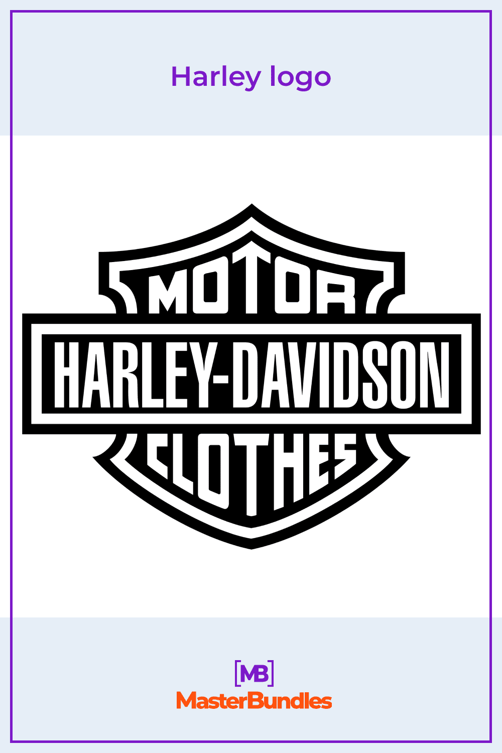 Harley logo.