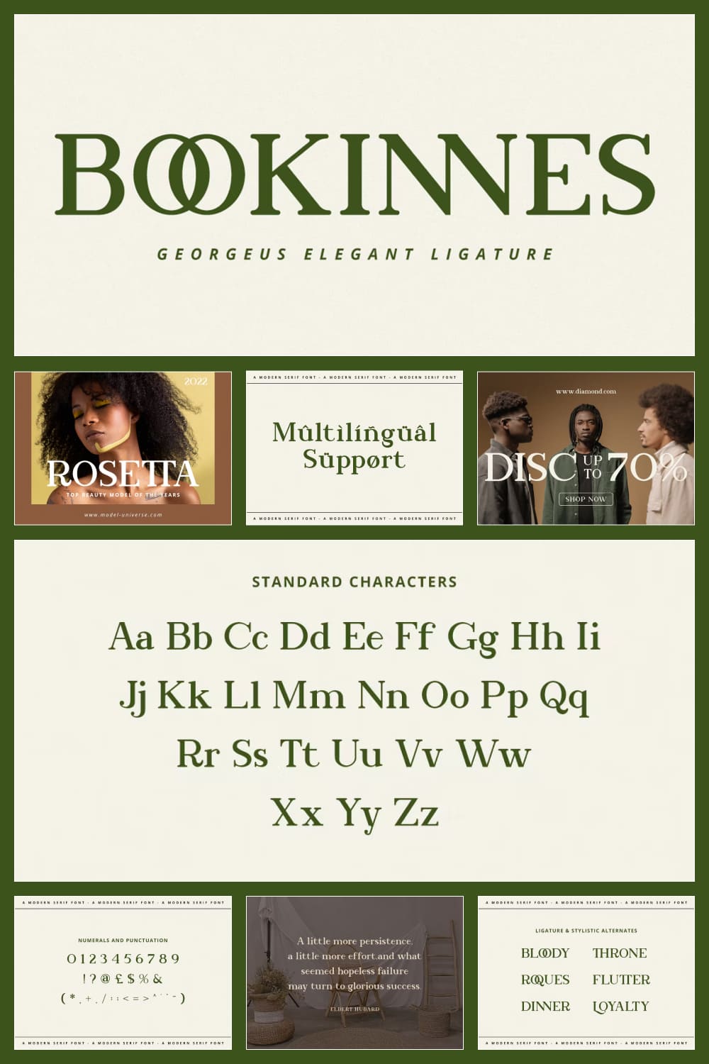Bookinnes - Business Font.