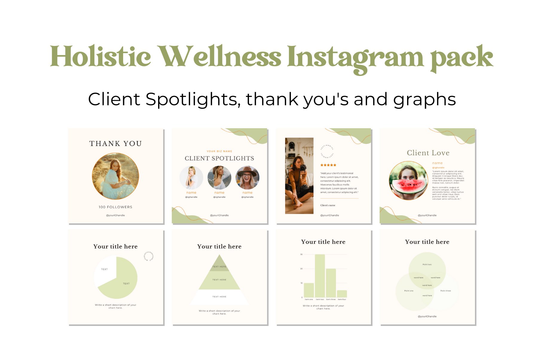 You wrap your instagram statistic in infographics.