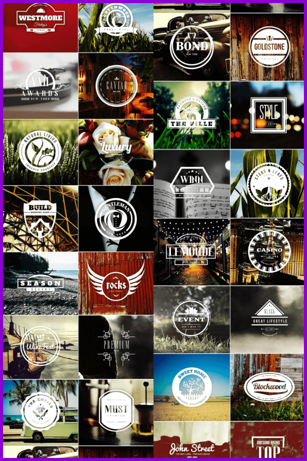 Vintage Logos MASSIVE BUNDLE.