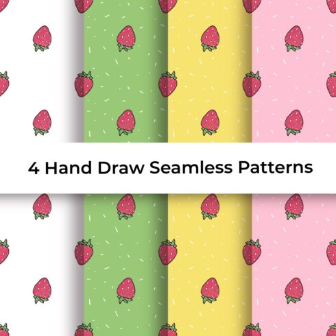 2 Seamless Watercolor Patterns and Illustrations