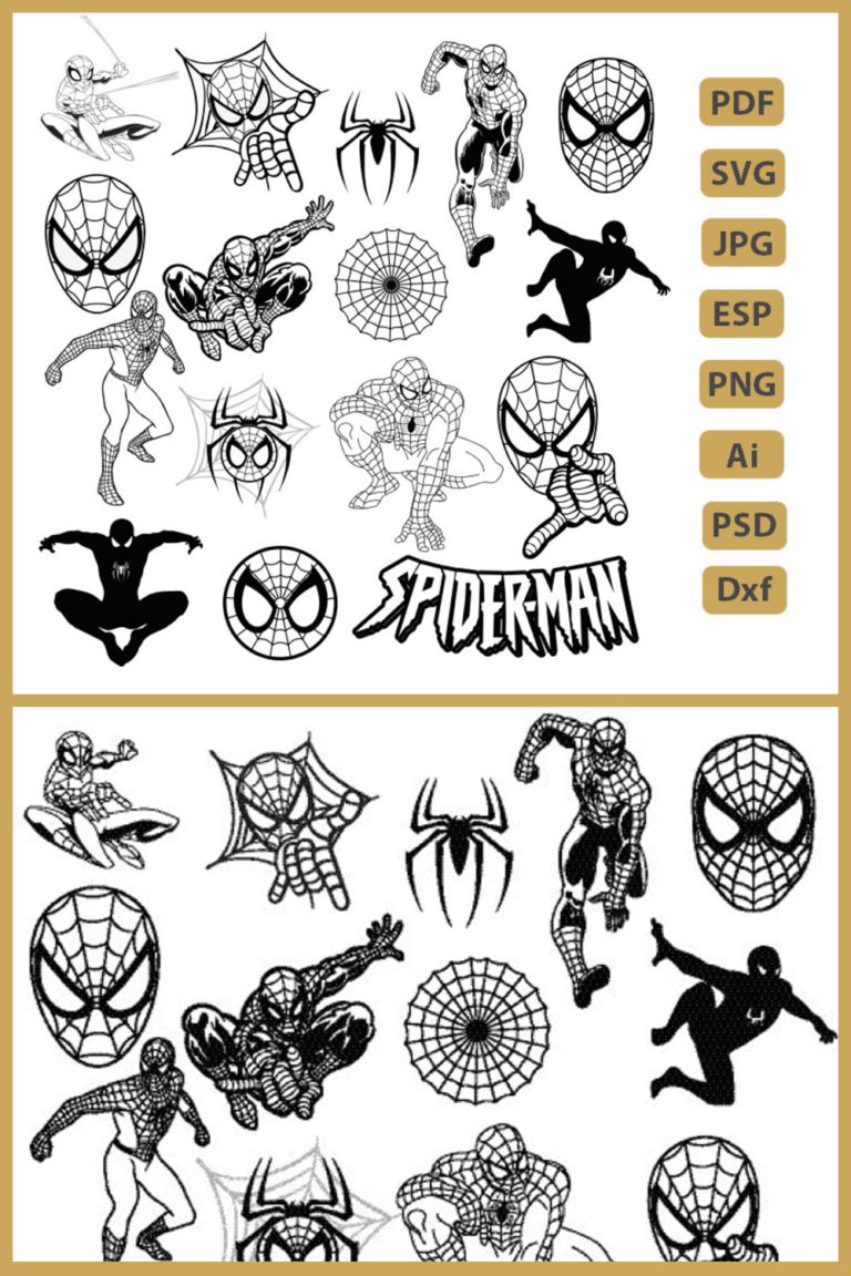 20+ Best Spider-Man SVG Pictures for 2022: Free and Paid