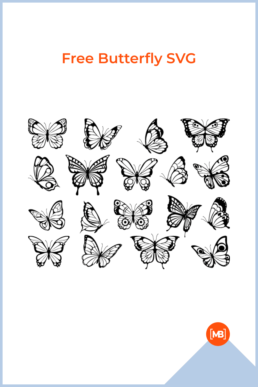 Free Butterfly SVG.