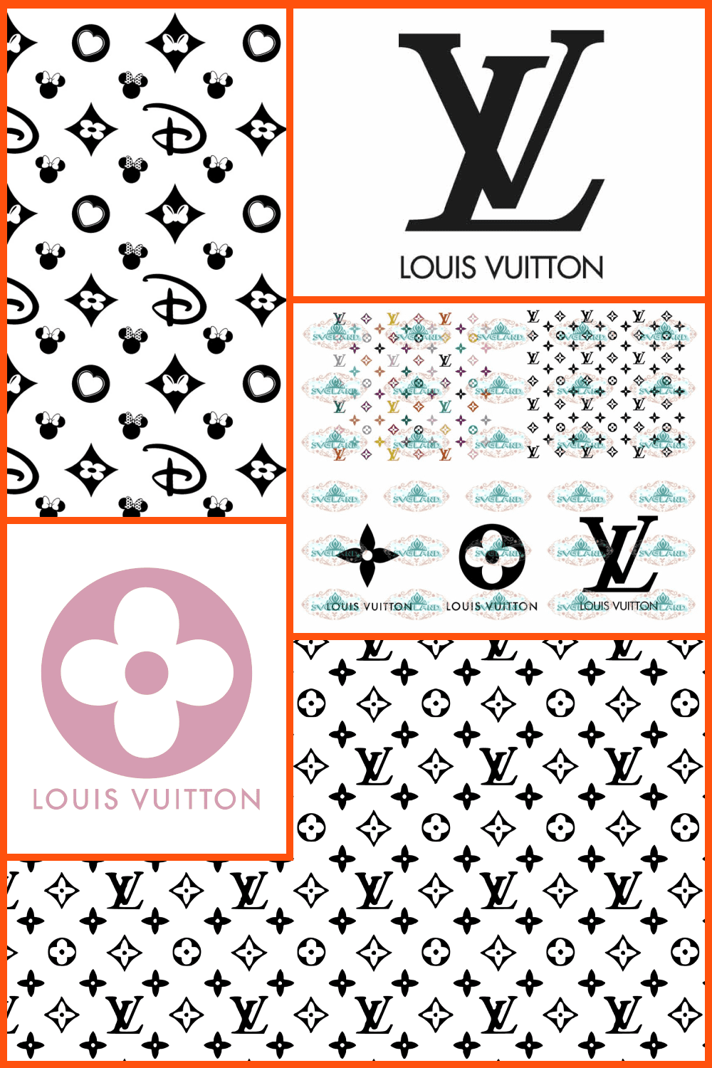 Best Louis Vuitton SVG pinterest.