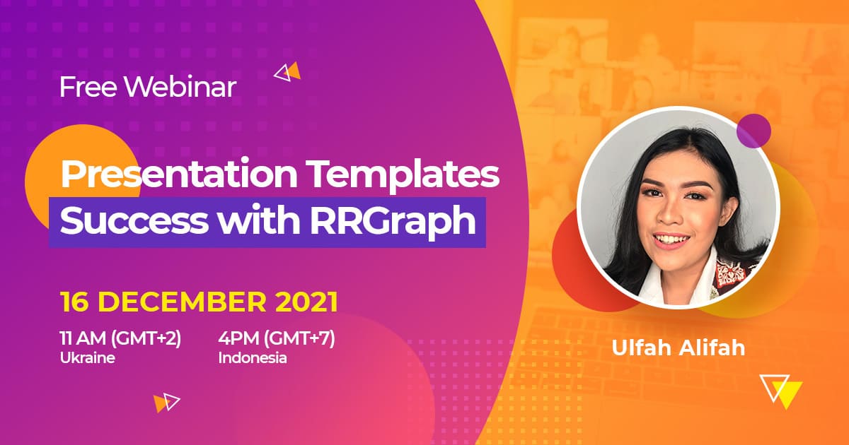 Free Webinar about Presentation Templates Success with RRGraph cover image. 