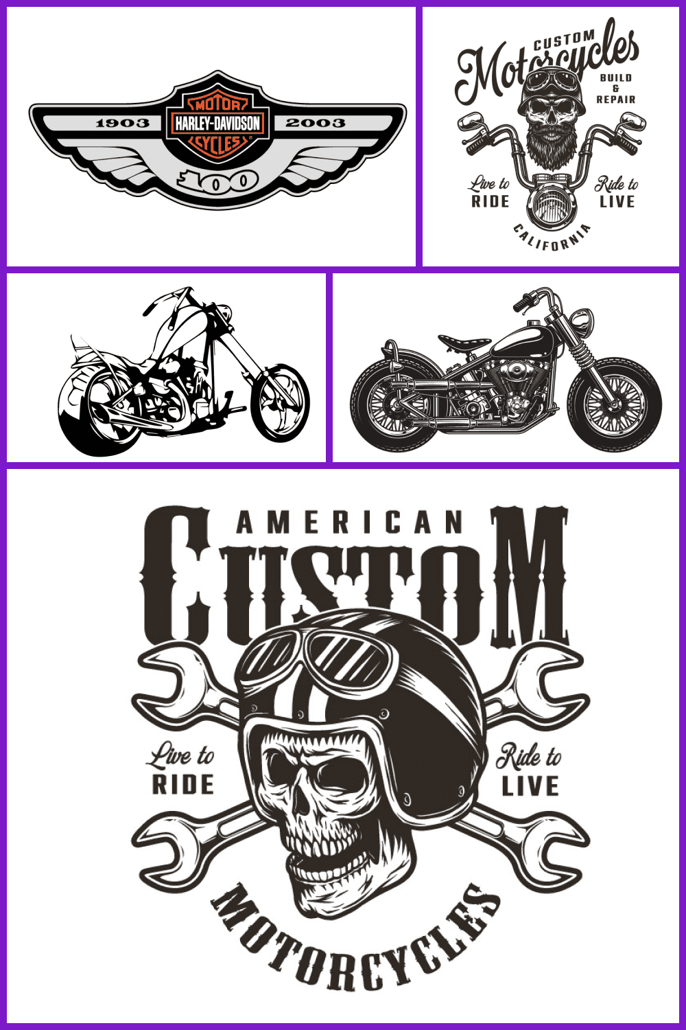 Harley Davidson SVG Image pinterest.