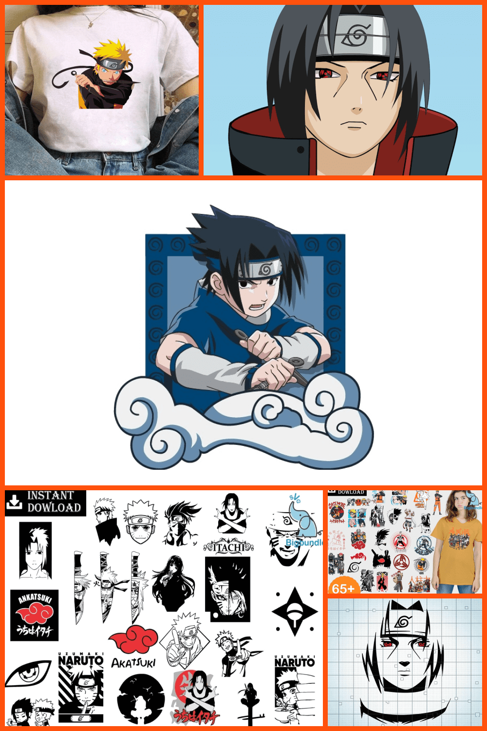 Naruto Print SVG Images Pinterest.