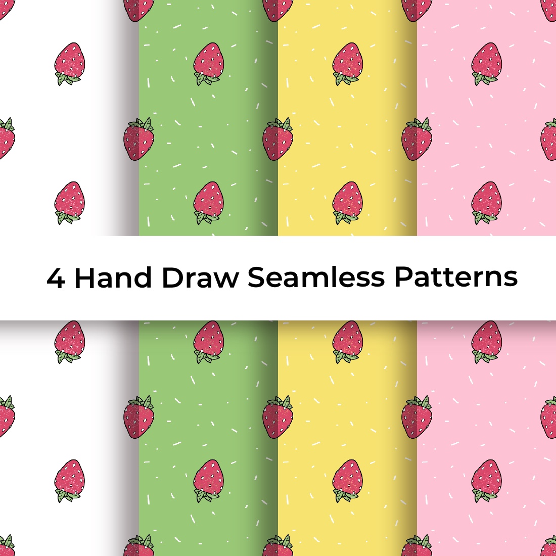 Seamless Berries Patterns cover image.