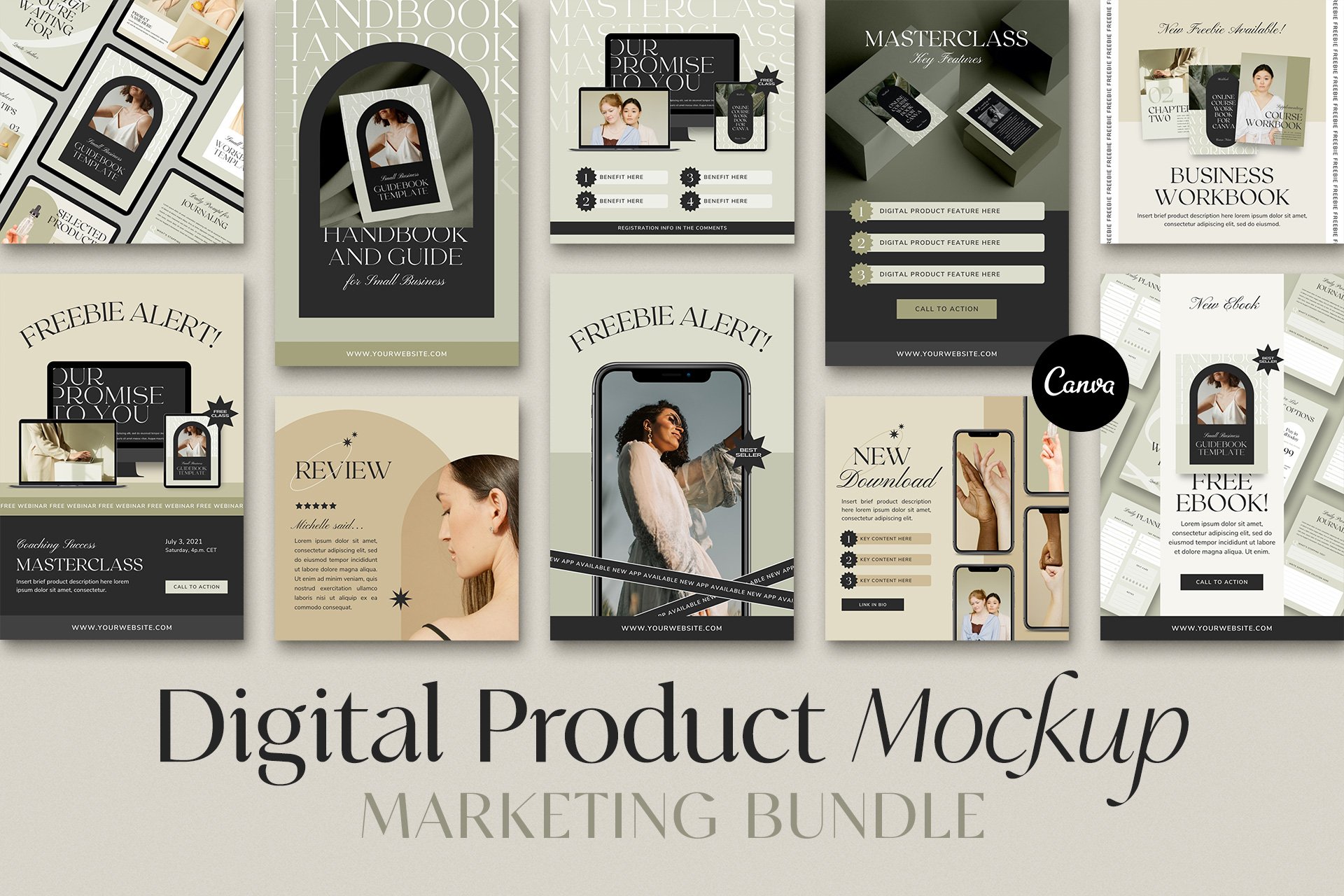 Perfect marketing bundle to sale your products.