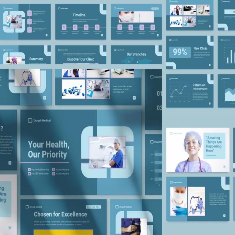 Clinic Powerpoint Presentation Template – Masterbundles