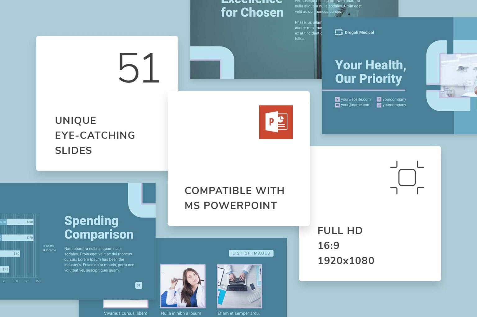 Clinic PowerPoint Presentation Template – MasterBundles